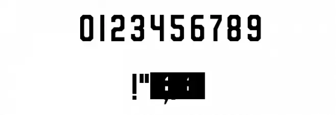 Party Lights [WLM] Flat Regular Font OTHER CHARS