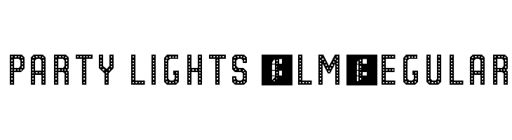 Party Lights [WLM] Regular  Fuentes Gratis Descargar