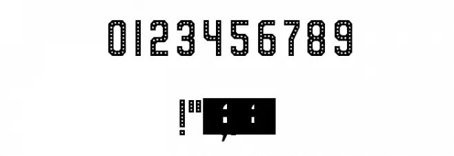 Party Lights [WLM] Regular Font OTHER CHARS