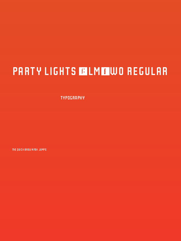 Party Lights [WLM] Two Regular Poster