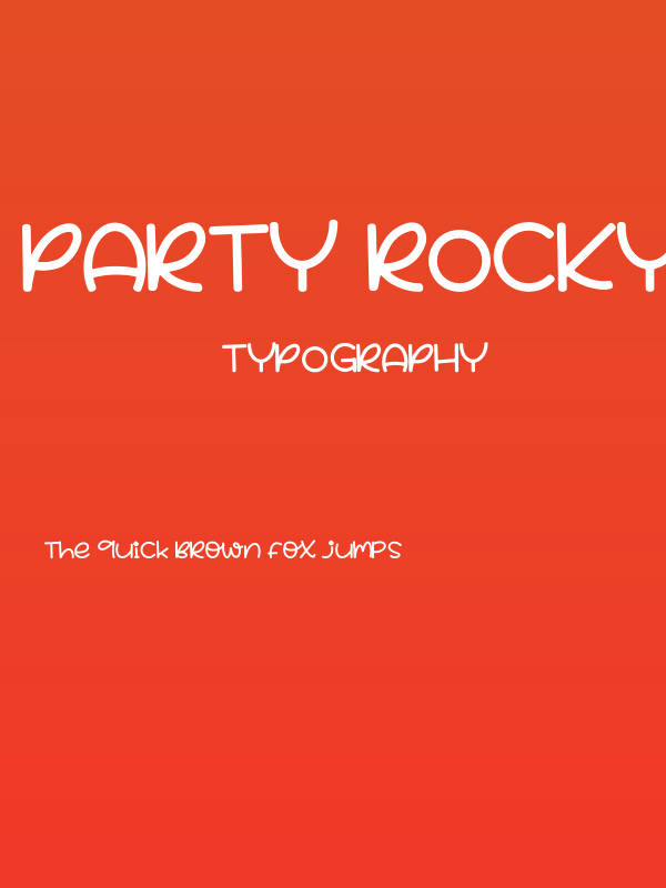 Party Rocky Poster