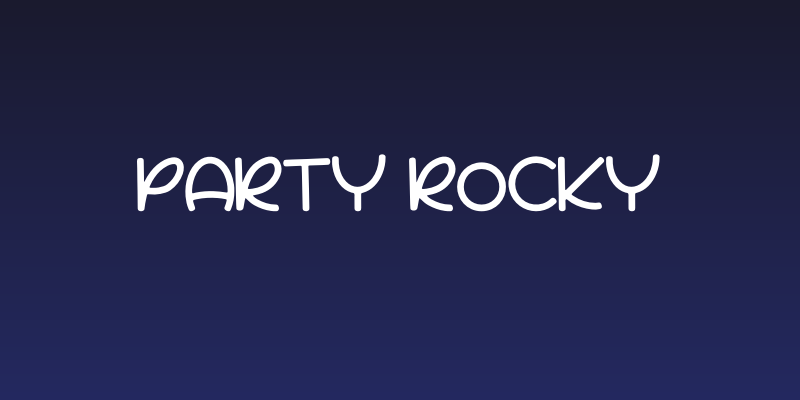 Party Rocky Social Header