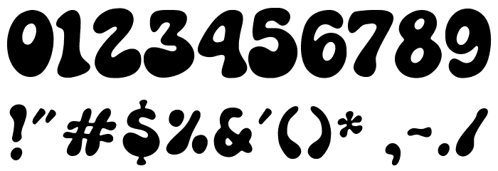 Party Vibes Font OTHER CHARS