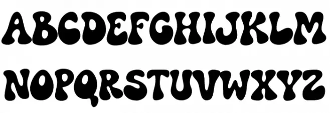 Party Vibes Font Litere mari