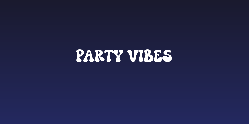 Party Vibes Social Header