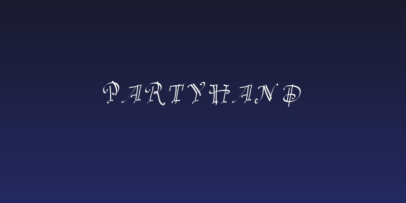 PartyHand Social Header