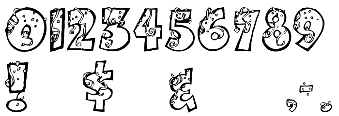 PartybyTom Font OTHER CHARS