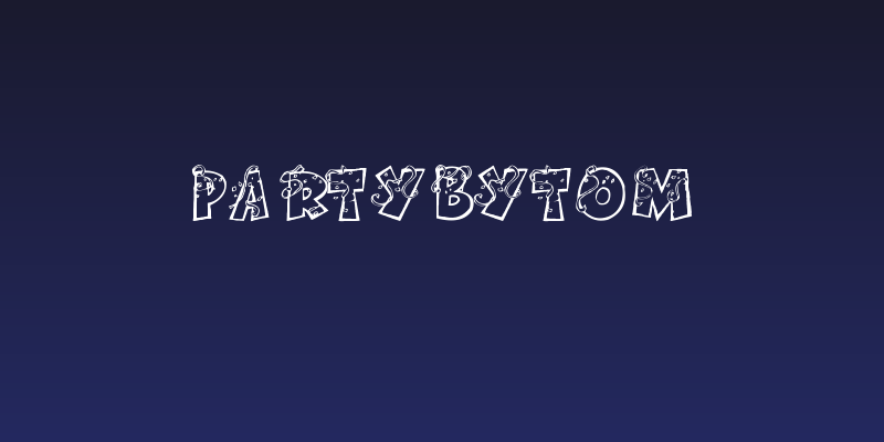 PartybyTom Social Header