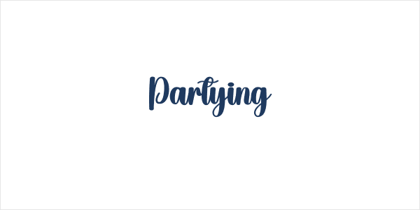 Partying Logo
