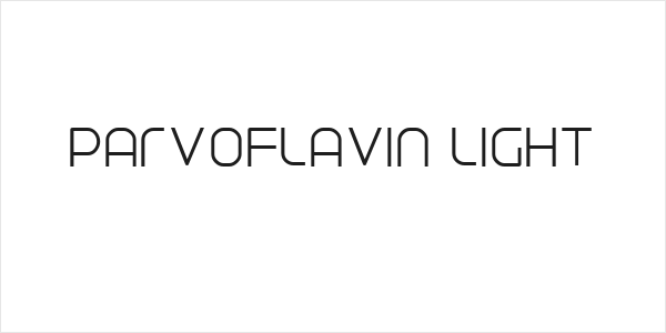 Parvoflavin Light Logo