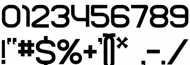 Parvoflavin Normal Font OTHER CHARS