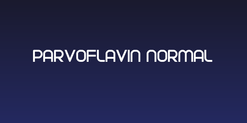 Parvoflavin Normal Social Header