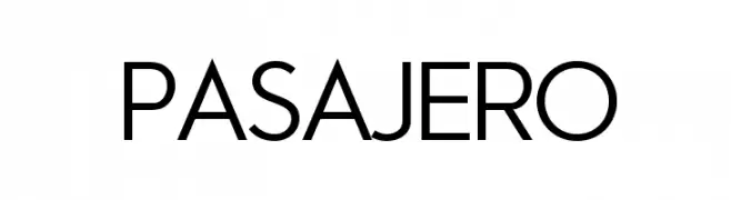 Pasajero  Free Fonts Download