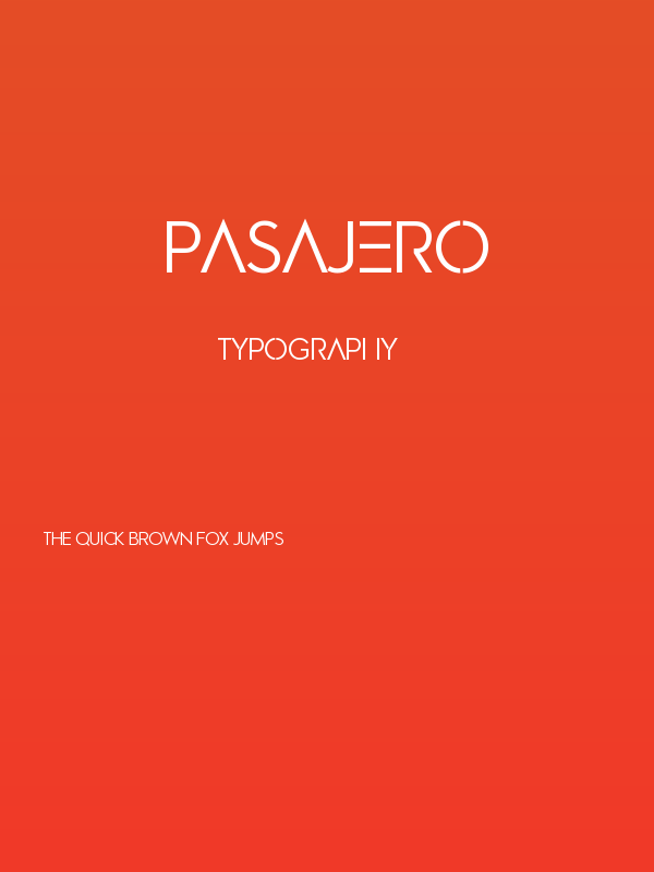 Pasajero Poster
