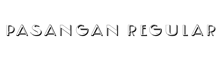 Pasangan Regular  Скачать бесплатные шрифты