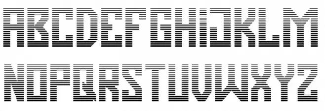 Pasatona Layer フォント 大文字