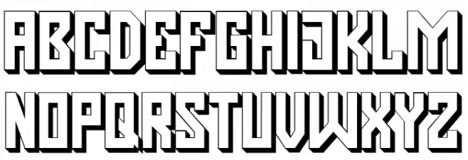 Pasatona Shadow Font OTHER CHARS