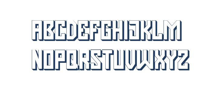 Pasatona Shadow Lowercase