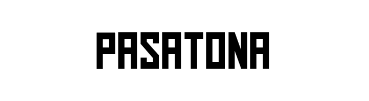 Pasatona  免费字体下载