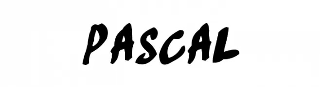 Pascal  baixar fontes gratis