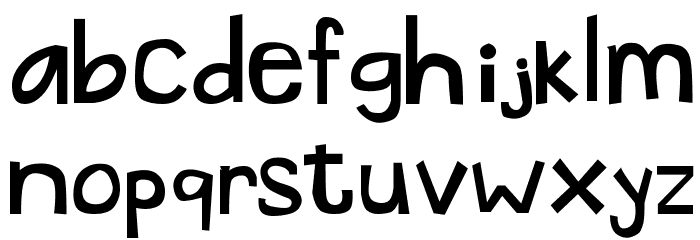 Pascu1 Font LOWERCASE