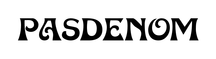 Pasdenom  Descarca Fonturi Gratis