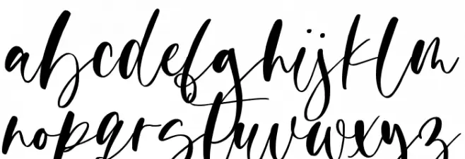 Pashmina फ़ॉन्ट लोअरकेस