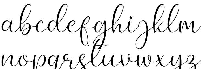 Pasile Font LOWERCASE