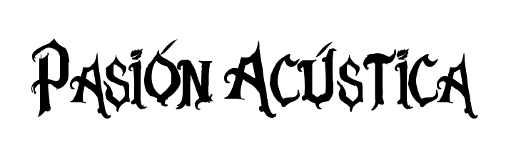 Pasión Acústica Font