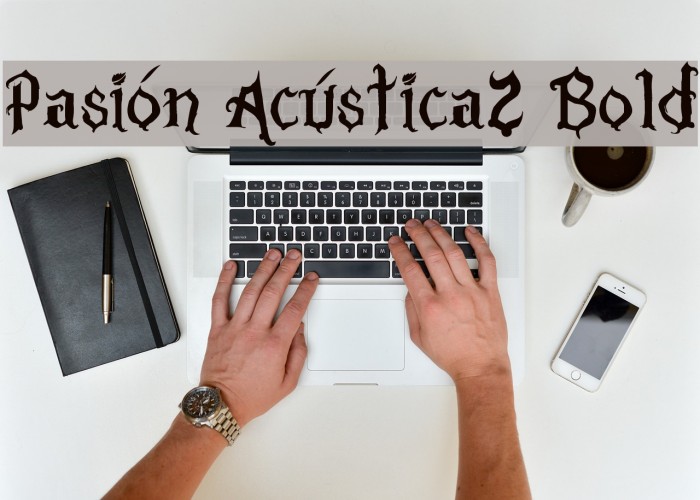 Pasión Acústica2 Bold Font examples