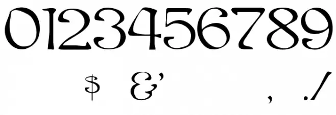 PassCaps Font OTHER CHARS