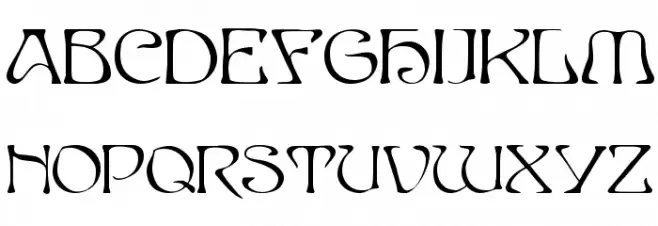 PassCaps Schriftart Groß