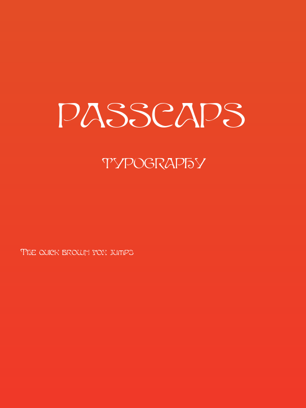 PassCaps Poster