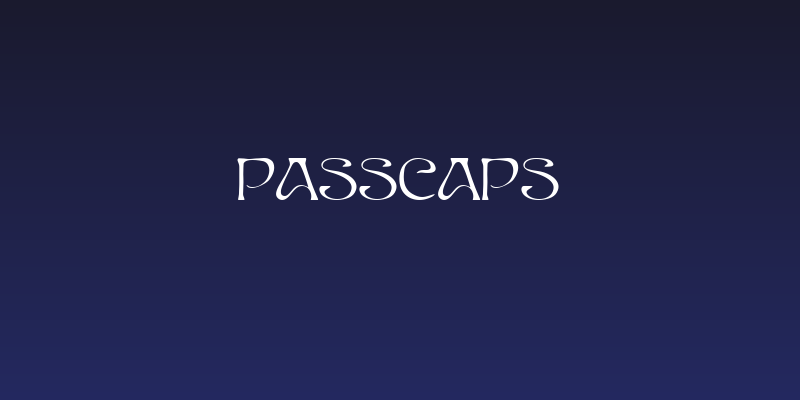 PassCaps Social Header