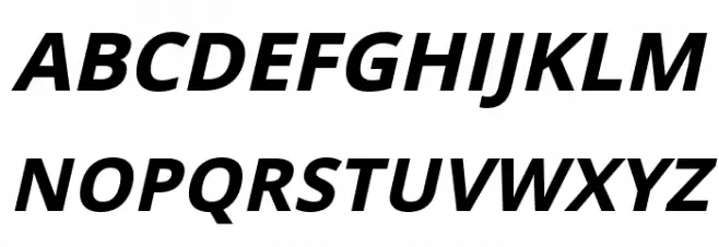Passageway Bold Italic फ़ॉन्ट अपरकेस