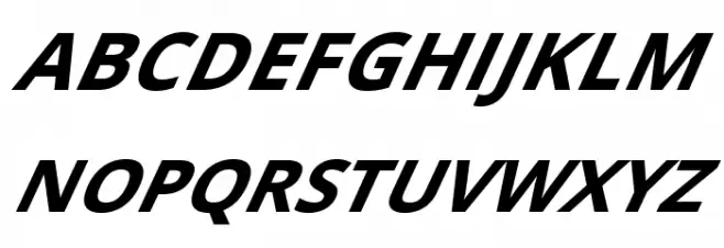 Passageway Bold SuperItalic Fonte MAIÚSCULAS