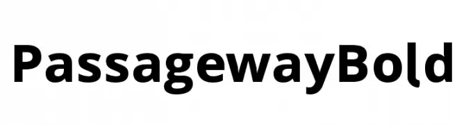 Passageway Bold  Скачать бесплатные шрифты