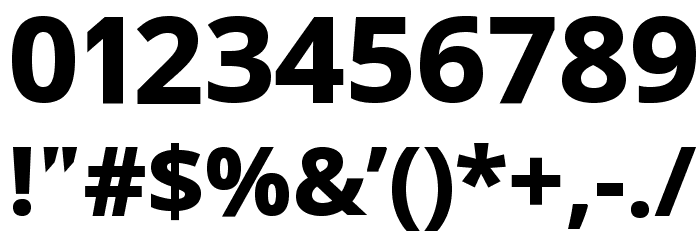 Passageway Bold Font OTHER CHARS