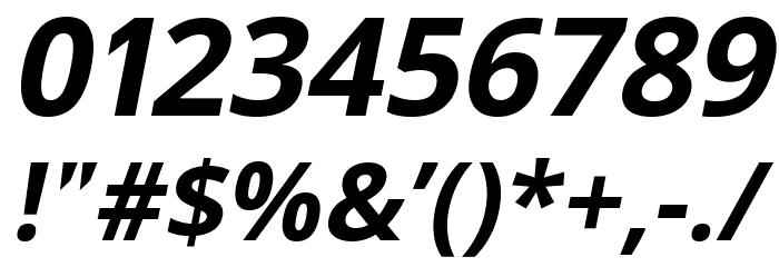 Passageway Italic Font OTHER CHARS