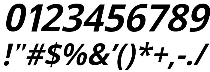 Passageway Light Italic Font OTHER CHARS