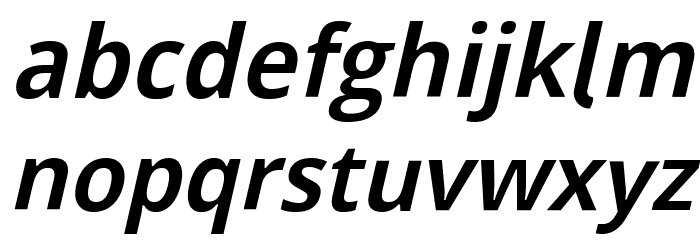 Passageway Light Italic Font LOWERCASE