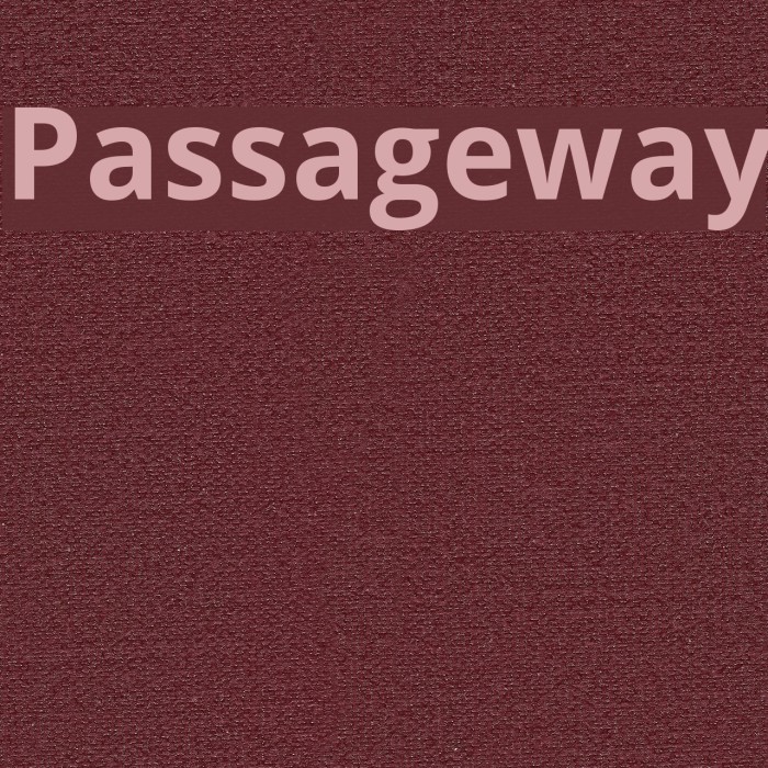 Passageway Font examples