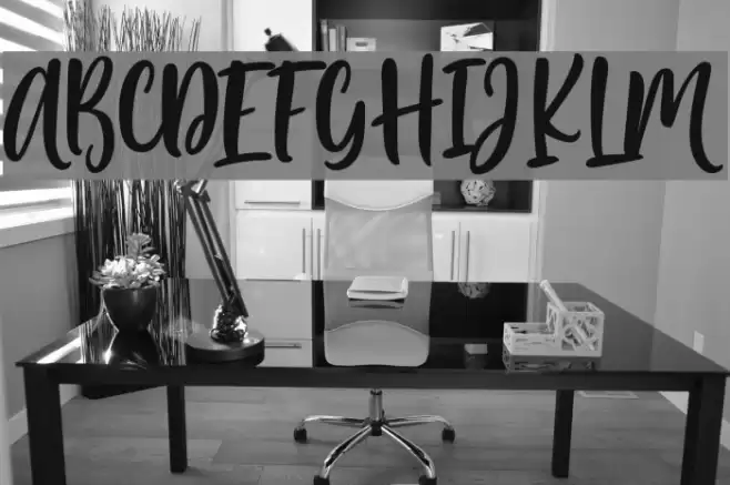 PassengersScript Font examples