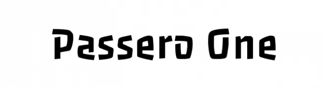 Passero One  تنزيل الخطوط