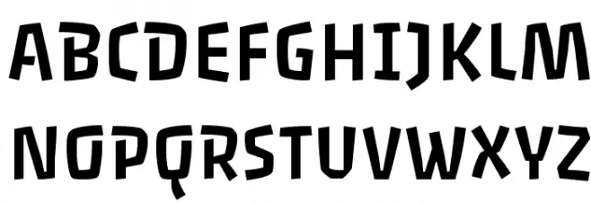 Passero One Шрифта ВЕРХНИЙ