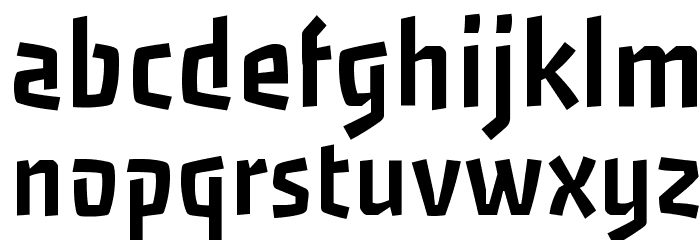 Passero One Font LOWERCASE