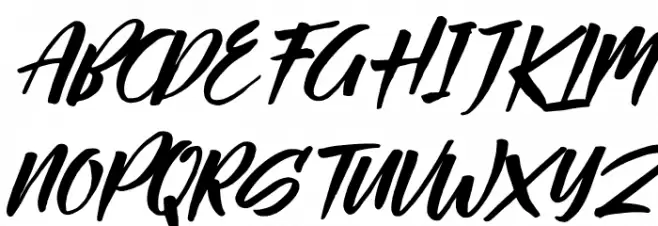 Passifille Italic Шрифта ВЕРХНИЙ