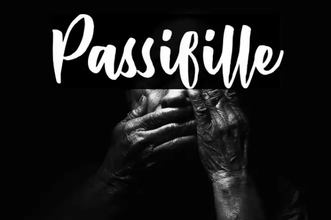 Passifille Font examples