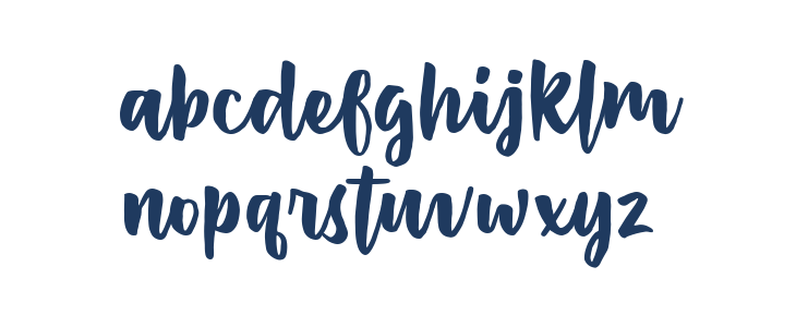 Passifille Lowercase