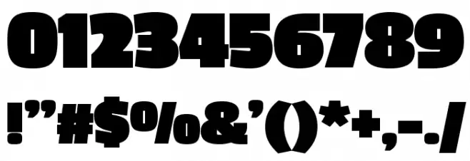 Passion One Black Font OTHER CHARS
